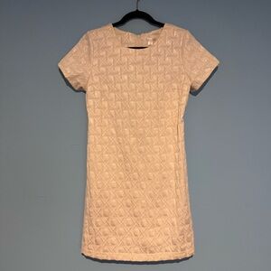 Xhilaration White Geometric Mini Dress